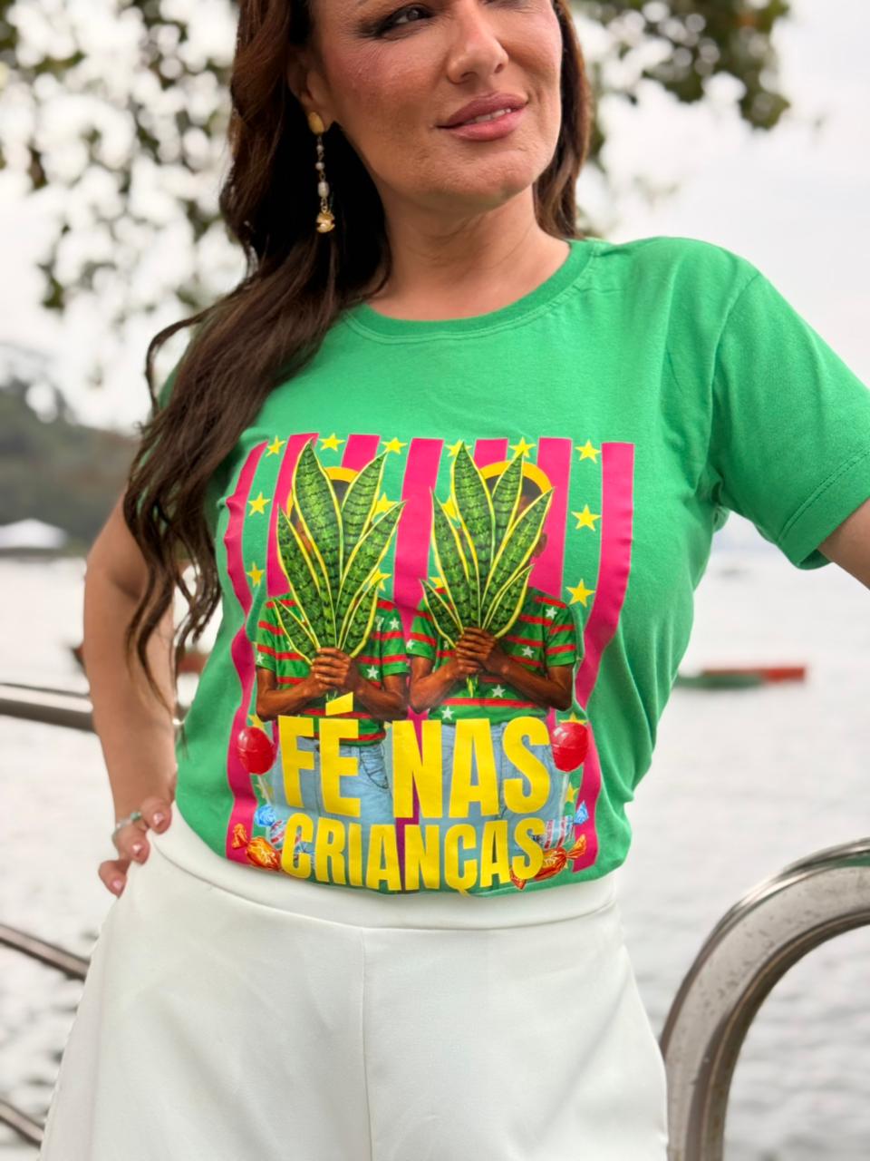 Camisa Fé nas Crianças