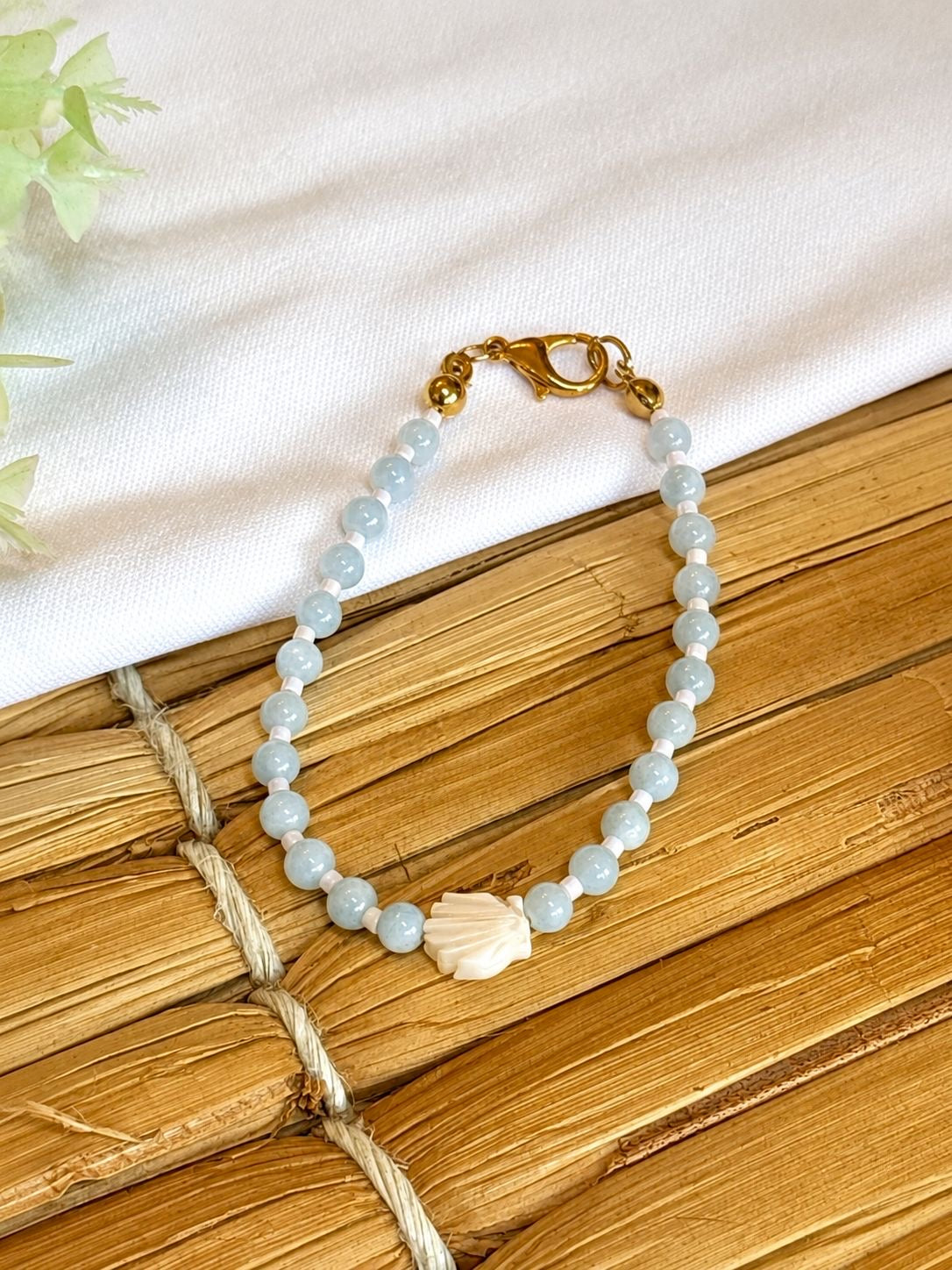 Pulseira Água Marinha Erê