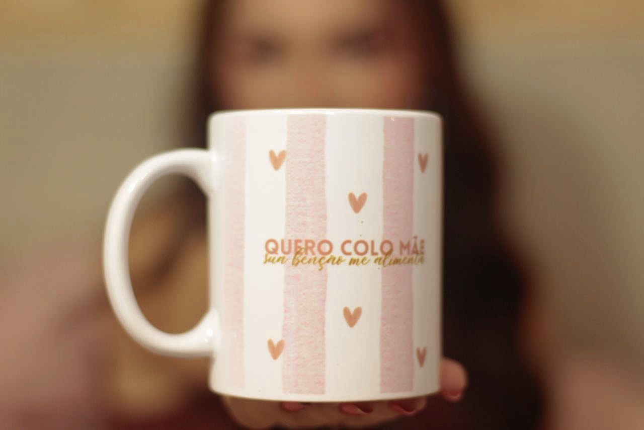 Caneca colo de mãe pinterest